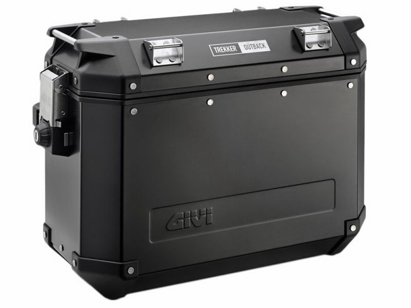 GIVI Trekker Outback OBK37BR Monokey CAM-SIDE Motorfiets Zijkoffer Set (zwart / rechts)