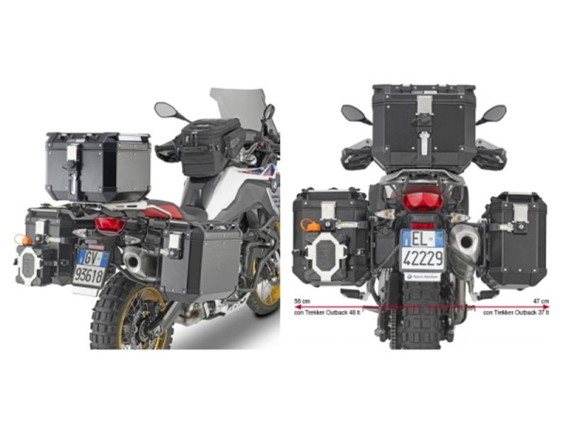 GIVI Trekker Outback kofferrek CAM BMW F650GS / F750GS (2018-)