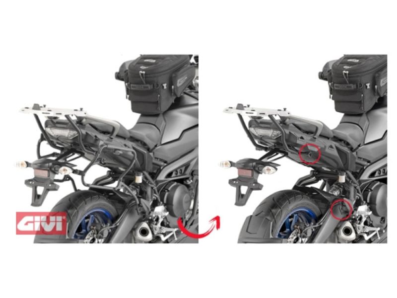 GIVI Monokey ZIJDE kofferrek PLXR (afneembaar) Yamaha Tracer 900 / Tracer 900 GT (2018-)
