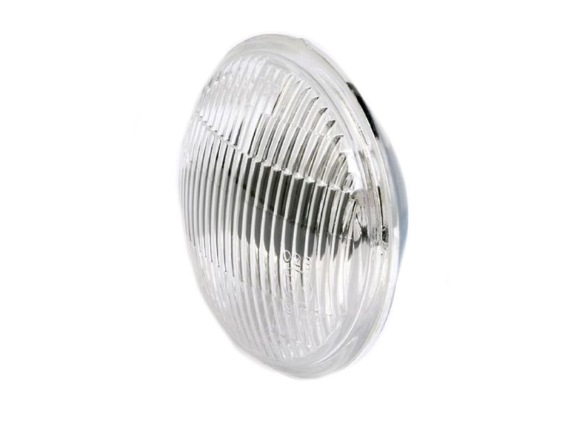 P&W Mistlicht-inzetstuk 4 1 / 2" (glas in reliëf) met H3-gloeilamp