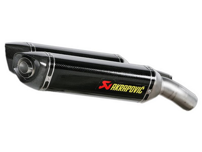 Akrapovic Slip-On uitlaat Ducati 848 (2008) 848 EVO (2011) 1098 / 1098 S (2007 / 2009) 1098 R (2008) Carbon