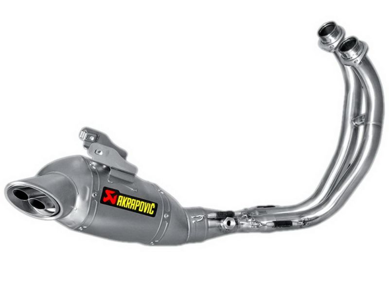 Akrapovic Racing Line uitlaatsysteem Yamaha FZ-07 / MT-07 (2014-2016) Titanium