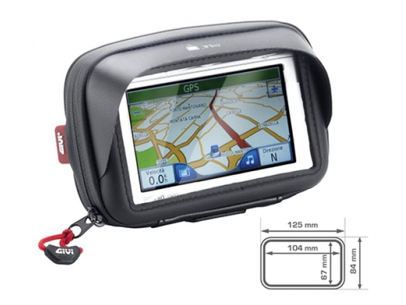 GIVI Navi tas 3,5" met zonnescherm (zwart)
