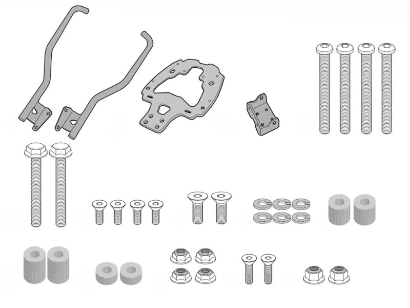 GIVI SR Bagagerek BMW G310R (2017-)