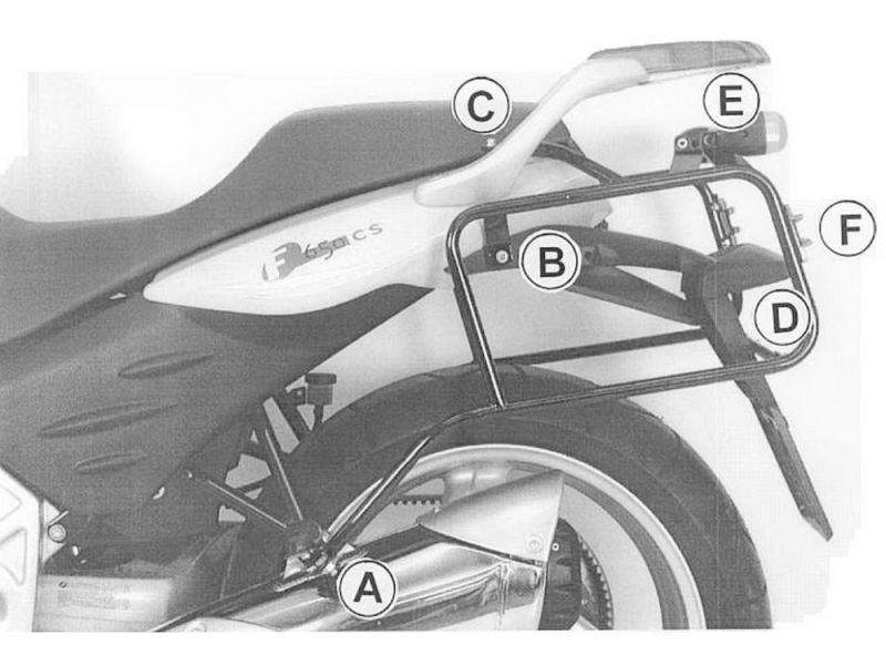 Hepco & Becker Bagagerek BMW F 650 CS
