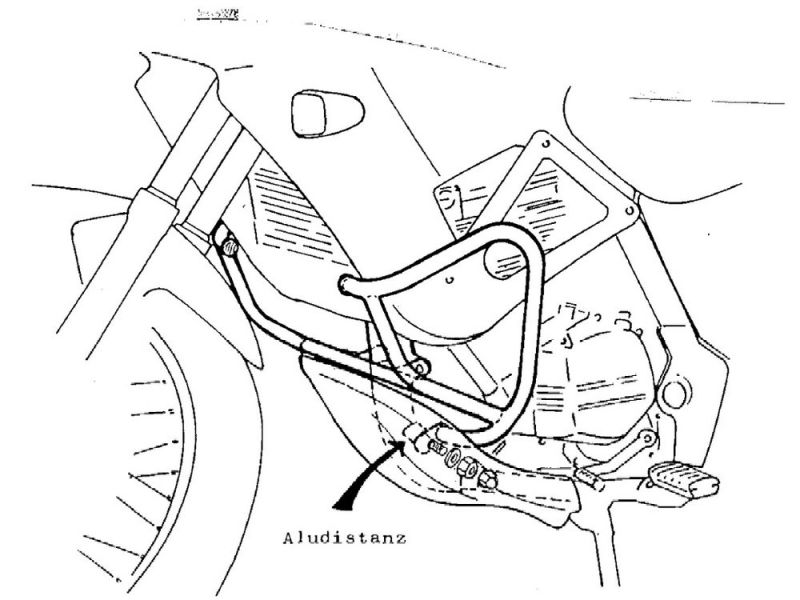 Hepco & Becker Valbeugel BMW F 650