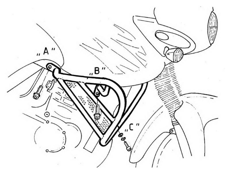 Hepco & Becker Valbeugel Triumph Tiger (1999-2000)
