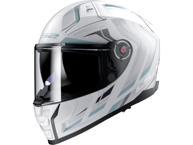 LS2 FF811 Vector II Alizer Integralhelm (Schwarzmatt/Silber)