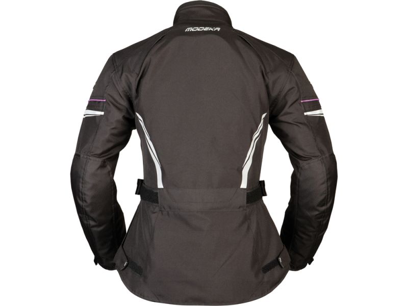 Modeka Violetta motorjas dames (zwart)